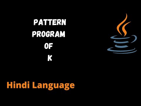 Pattern Of K using java #programmingmemes#codingmemes#codingfun #codingshorts