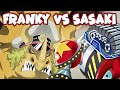 FRANKY VS SASAKI! SCONTRO FINALE! - ONE PIECE REPORT: CAPITOLO 1019