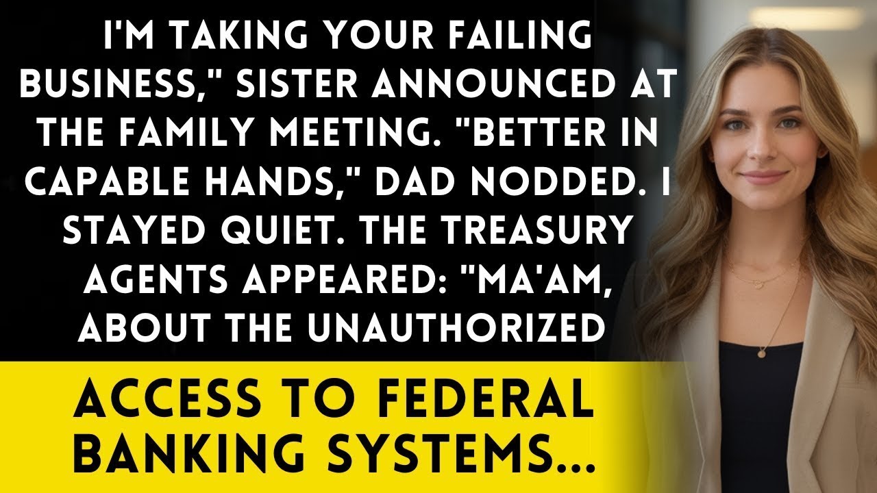 Sister Took Over My 'Failed' Business—Then The Treasury Department Stepped In