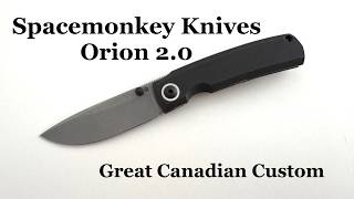 Spacemonkey Knives Orion
IG @clearkevin
Check out https://whitemountainknives.com/ and use my discount code sharpstuff to save 10% off.
Use My Affiliate Link to BladeOps https://bladeops.com/?aff=34
Use My Affiliate Link to DLT Trading its a huge help to the channel https://www.dlttrading.com/?ref=10
Amazon Store: https://amzn.to/3FfiLKj Spacemonkey Knives Orion