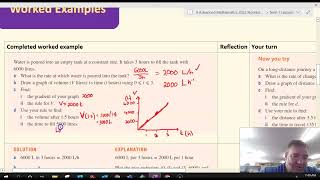 9 Advanced maths Ex 4E Gradient and direct proportion