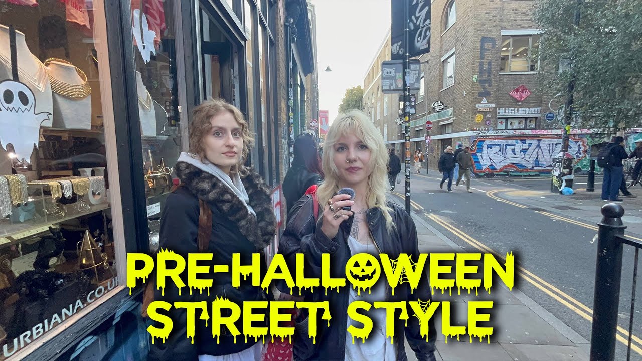 What Are People Doing (Wearing) For Halloween?? | Street Style In London 2025.