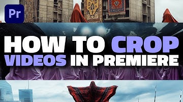 How to CROP VIDEOS In Premiere Pro