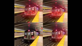 MTA: R160 (E) (F) (M) (R) Trains (Manhattan Bound) At 21st Street-Queensbridge Station (June 2026)