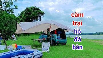 Hồ Đá Bàn Bắc Tân Uyên Bình Dương, cắm trại thư giãn🌿 #fairycamping #relax #nature