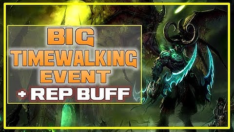 5 Weeks of Timewalking?! 50% Rep Buff! Great Opportunity To Finish Old Content Reps | WoW BFA 8.3