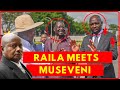  breaking news gachagua panics as raila odinga and murkomen sees off museveni in kenya watch now