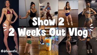 NPC Bikini Competitor & NYC Personal Trainer Show 2 - 2 Weeks Out Vlog