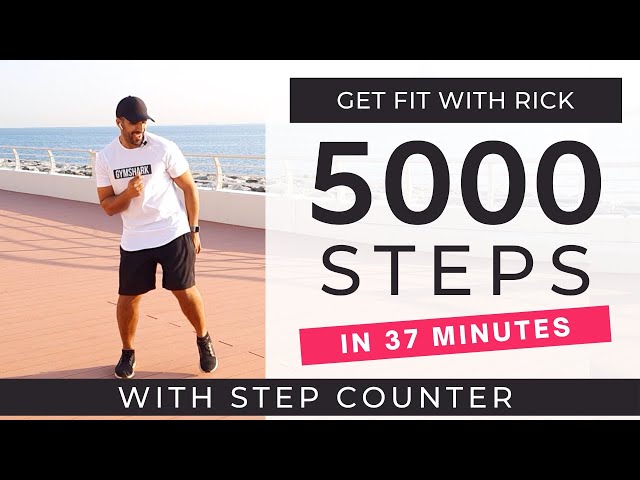 5000 Steps at home | FAST Walking Workout | Daily Workout At Home class=