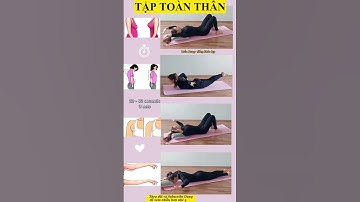 Bài tập toàn thân | Trần Dung Sống khỏe đẹp