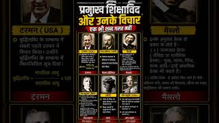 विश्व में प्रसिद्ध मनोवैज्ञानिकऔर उनके प्रमुख विचार Part–2|CTET,UPTET, SUPERTET|#physicology #india
