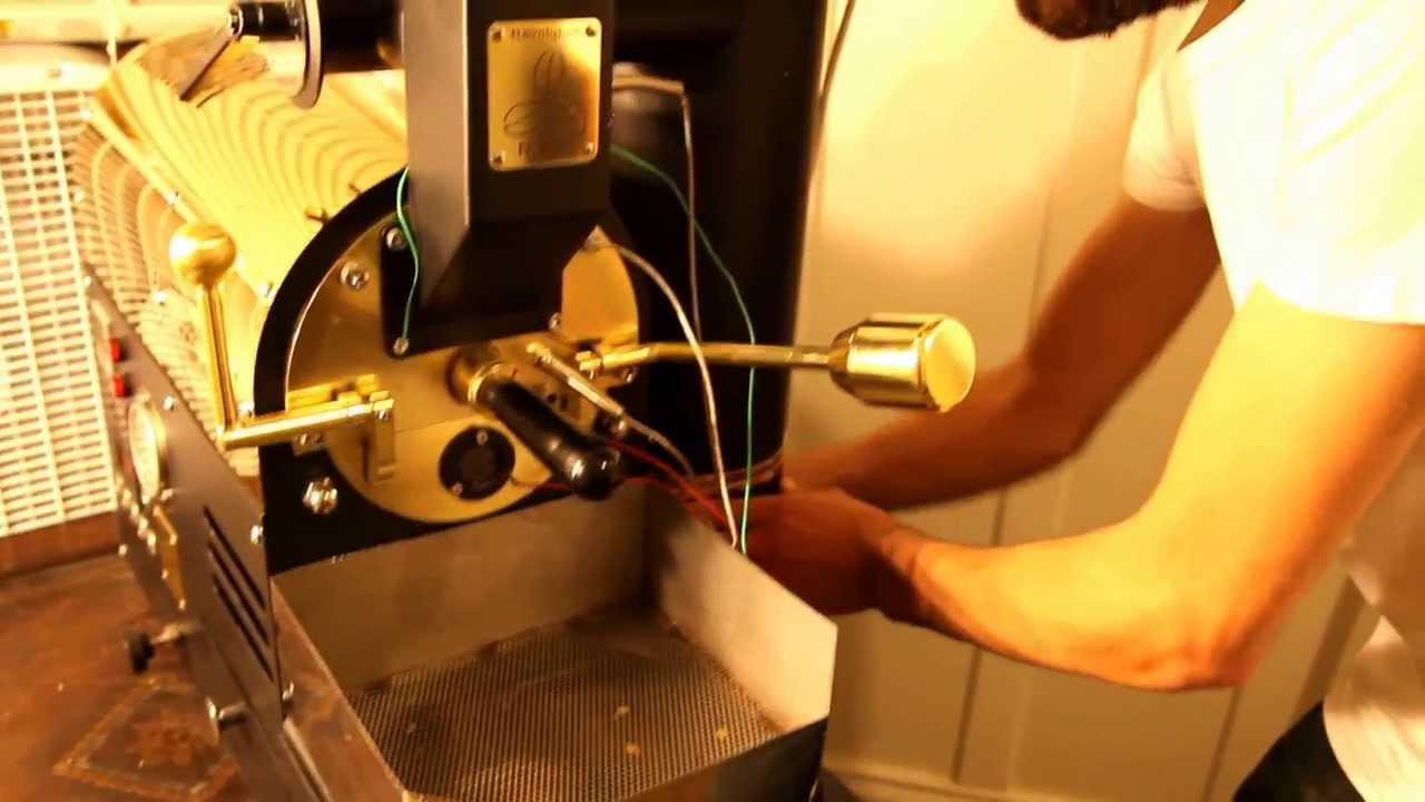 Cleaning chaff out of the Revolution 500 Coffee Roaster YouTube