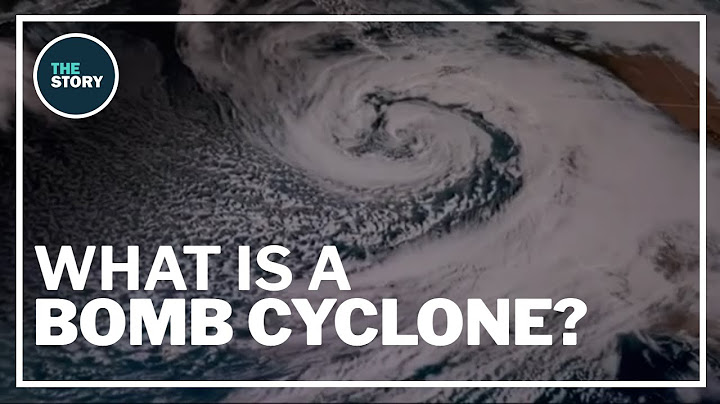 Is a ‘bomb cyclone’ like a hurricane?