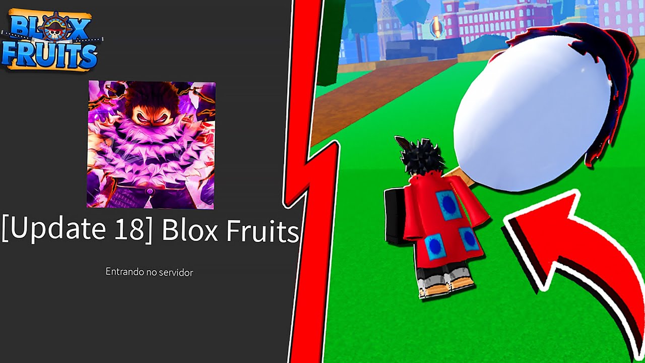 COMI E LIBEREI TODOS O PODER DA NOVA FRUTA BLIZZARD BLOX FRUITS UPDATE 18!  