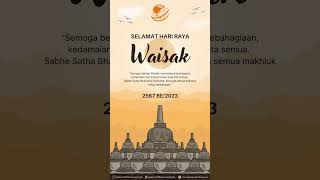 Selamat Hari Raya Waisak 2567  2023