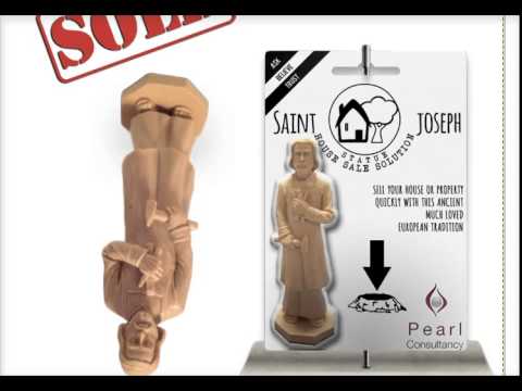 Vidéo: Faut-il enterrer la statue de St Joseph ?