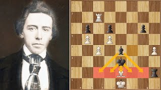 Nothing Can Hurt This Man! || Harrwitz vs Morphy (1858) Game 5