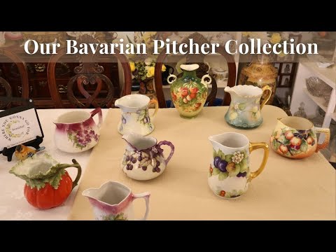 Our Bavarian Pitcher Collection!!! // Royal Beirut, Tirschenreuth, Crown Bavaria