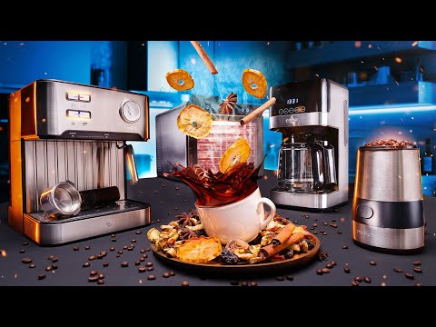 Как приготовить разные виды кофе в домашних условиях- Проверяем с кухонной техникой от бренда Reoka-