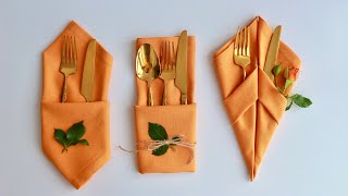 КРАСИВЫЙ СТОЛ легко и быстро | Easy & Elegant techniques to Fold a Napkin