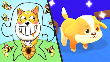 DOG RESCUE: DRAW TO SAVE  vs DOG ESCAPE - All Levels Satisfying Double Gameplay Android ios