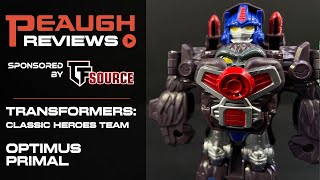 Video Review: Playskool Transformers - Classic Heroes Team OPTIMUS PRIMAL