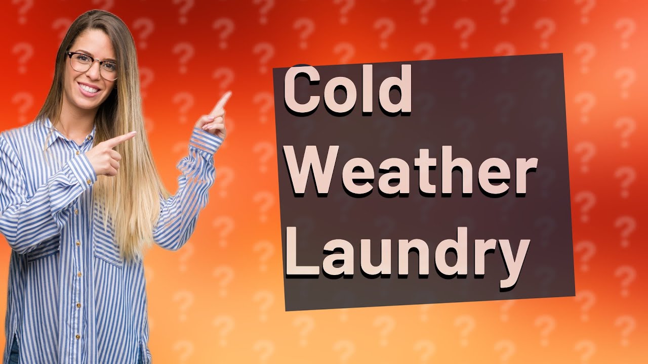 Is it worth putting washing out in cold weather? YouTube