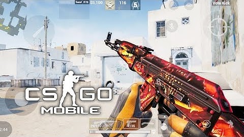 CSGO MOBILE 3.8 ANDROID GAMEPLAY