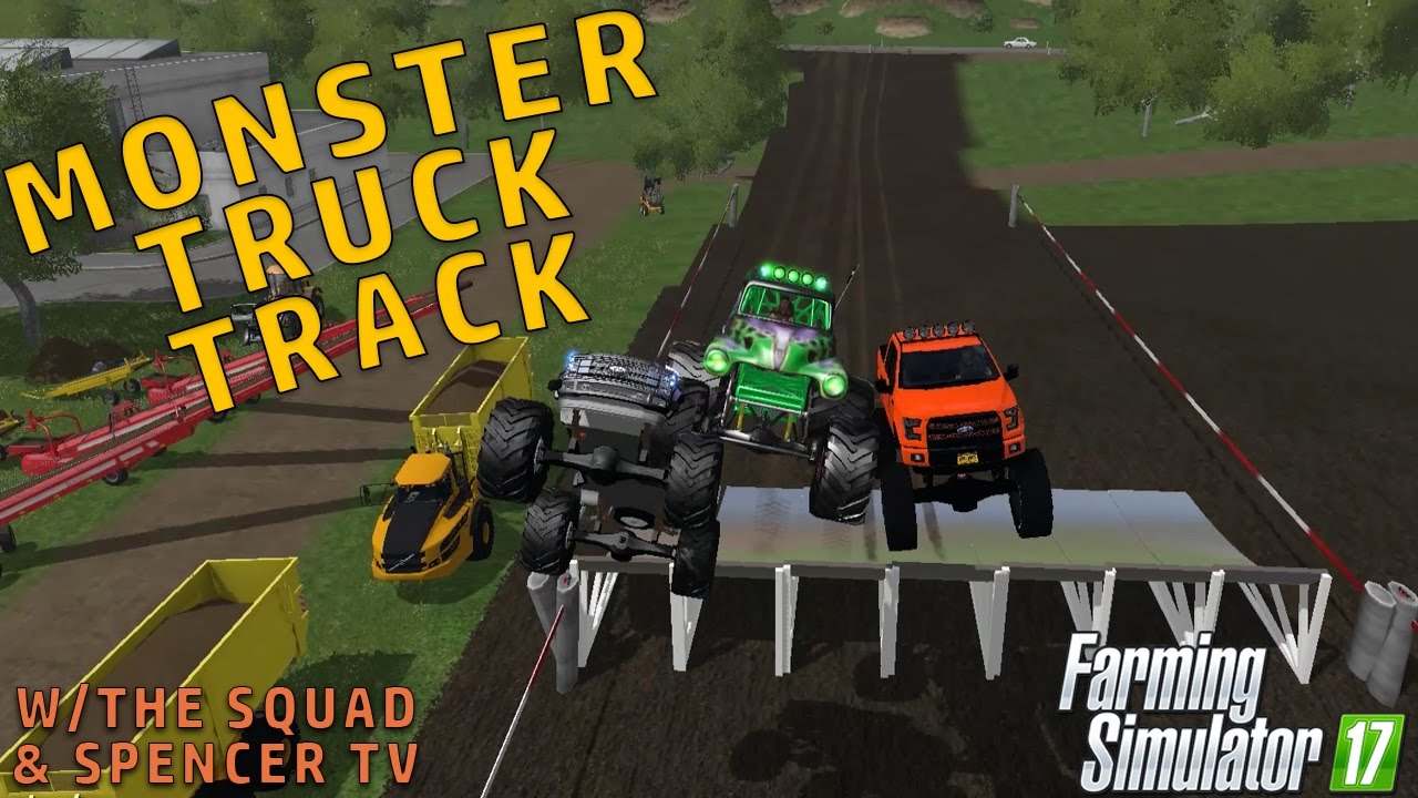 monster truck track farming
