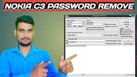 nokia c3 pattern and password remove nokia c3 unlock by umt avenger || avenger