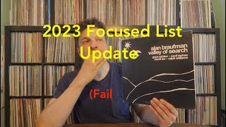 Episode 119: 23 Records For 2023 UPDATE / Mega-Wants Attained / Vinyl Resolution?