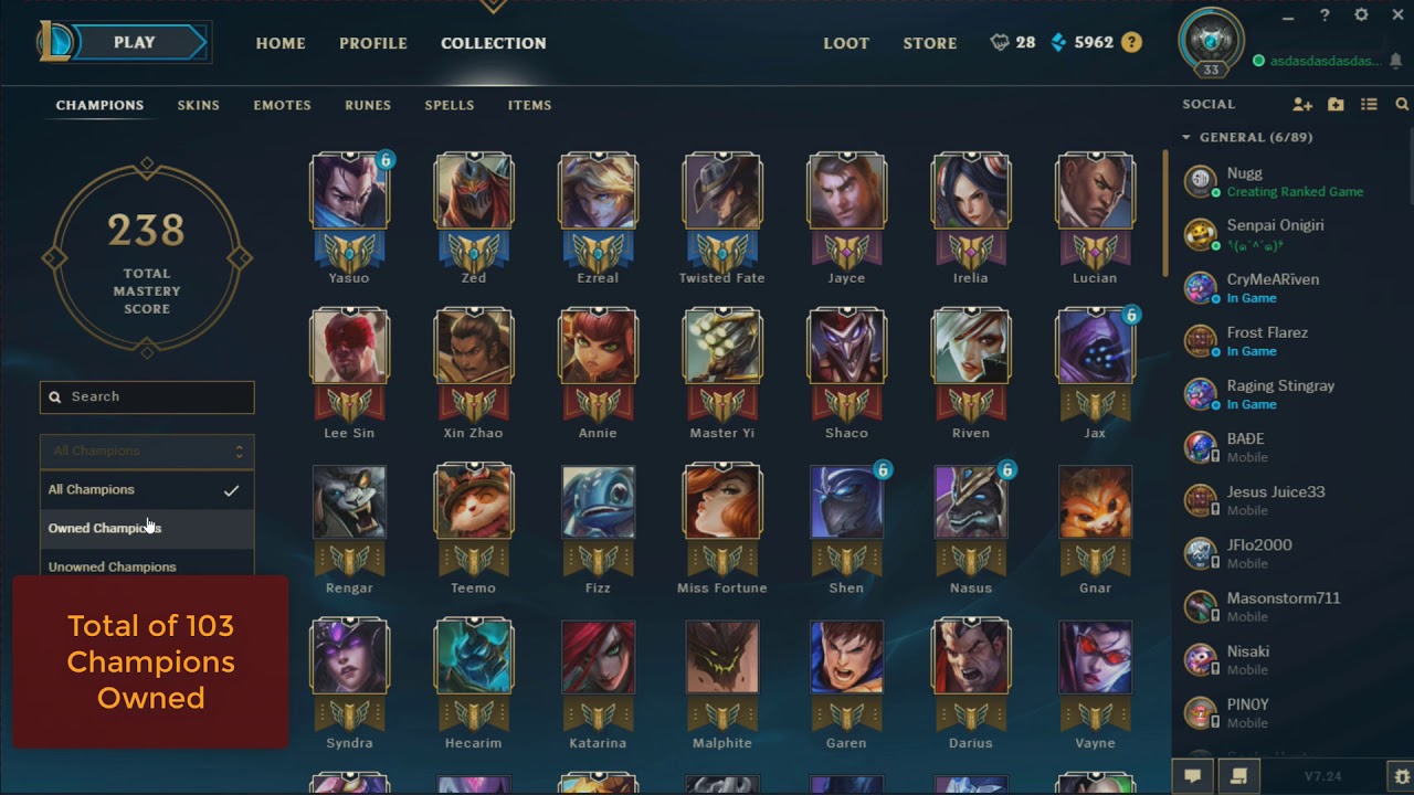 where to sell league accounts