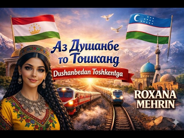 🌌 Аз Душанбе то Тошканд 🇹🇯❤️🇺🇿 | Dushanbedan Toshkentga | Official Music Video