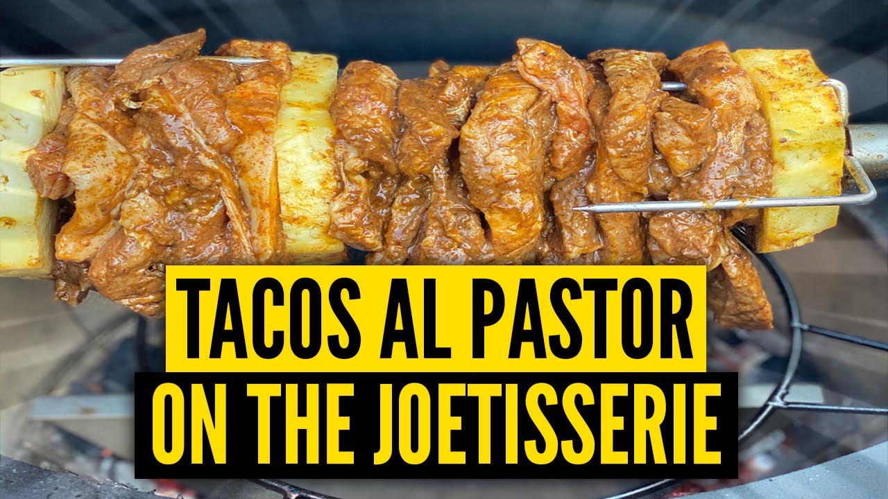 Tacos al Pastor with the Joetisserie Pork Tacos Street Tacos