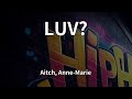 Aitch Anne Marie LUV Lyrics mp3