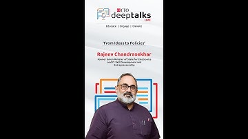 AI is the Next Big Thing | Rajeev Chandrasekhar at ETCIO DeepTalks Live