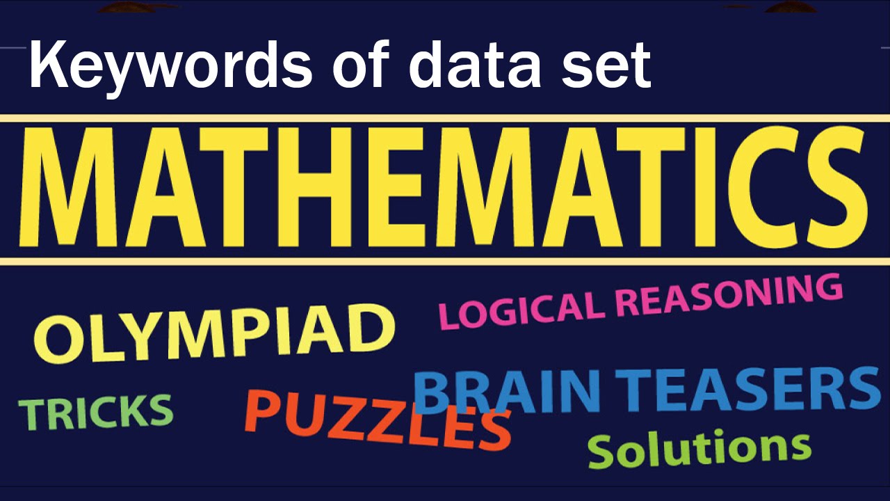 Keywords of data set Math problems for 5th graders Maths Olympiad