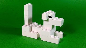 How To Build Lego LAZY DOG - 4630 LEGO® Build & Play Box Building Instructions