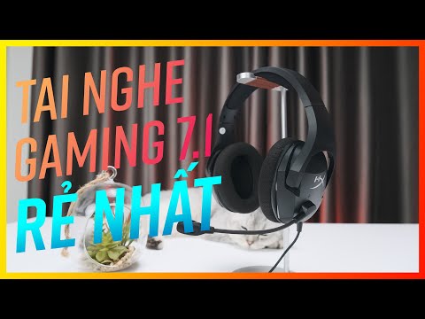 TAI NGHE GAMING 7.1 RẺ NHẤT QUẢ ĐẤT!!!! - Kingston HyperX Cloud Stinger Core 7.1