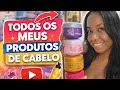 TODOS MEUS PRODUTOS DE CABELO | ROTINA CAPILAR #crespaalisada