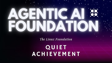 Agentic AI Foundation - Standard for AI Agents - A Big Achievement