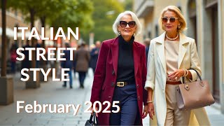 : BEAUTIFUL ITALIAN STREET FASHION 2025   ELEGANT & LUXURY OUTFITS TRENDS INSPIRED BY ITALIAN STYLE