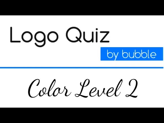 Logo Quiz by bubble - Level 2 