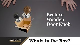 Famous What's In The Box: Beehive Wooden Door Knobs Net Worth