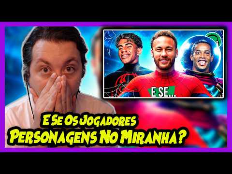 ♫ WHAT IF SOCCER PLAYERS WERE SPIDER-MAN CHARACTERS? | FutParódias | MORENO'S REACTION