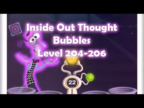 Inside Out Thought Bubbles - Gameplay Walkthrough - Level 204-206 iOS/Android