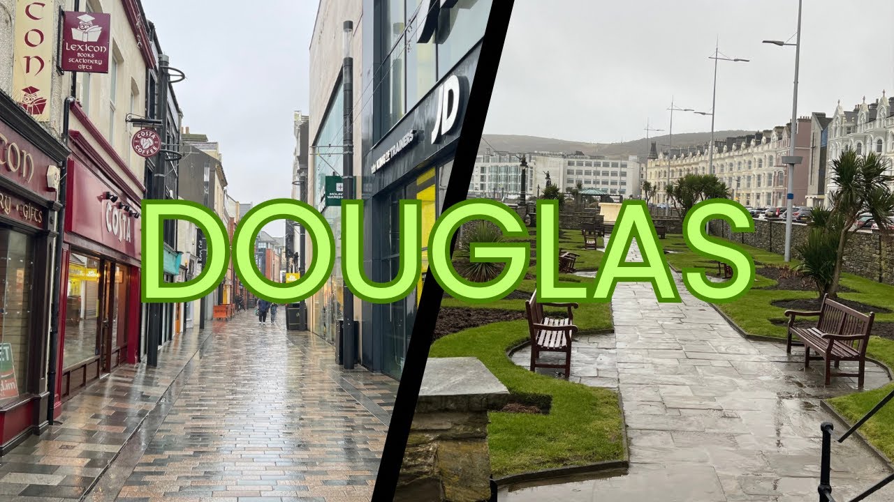 Douglas | Isle of Man 🇮🇲 | City Center | Walking Tour - YouTube