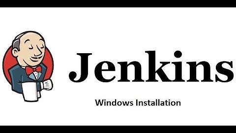 Jenkins Installation in Windows 10