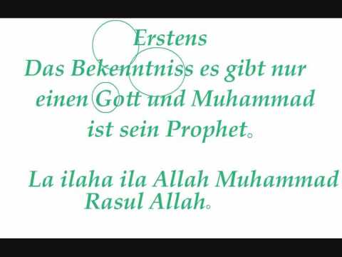 Die 5 Gebote des Islam