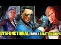 MK 11 - Awkward Family Relationship Intro Dialogues ( Cassie / Johnny Cage / Sonya Blade )